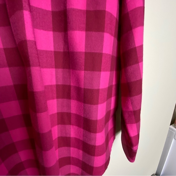 SALE Vineyard Vines Relaxed Fit Buffalo Check Flannel Buttondown Top size 16 - Picture 7 of 12